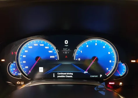 2018 BMW 740I xDrive from USA, damaged, VIN WBA7E4C51JGV24133